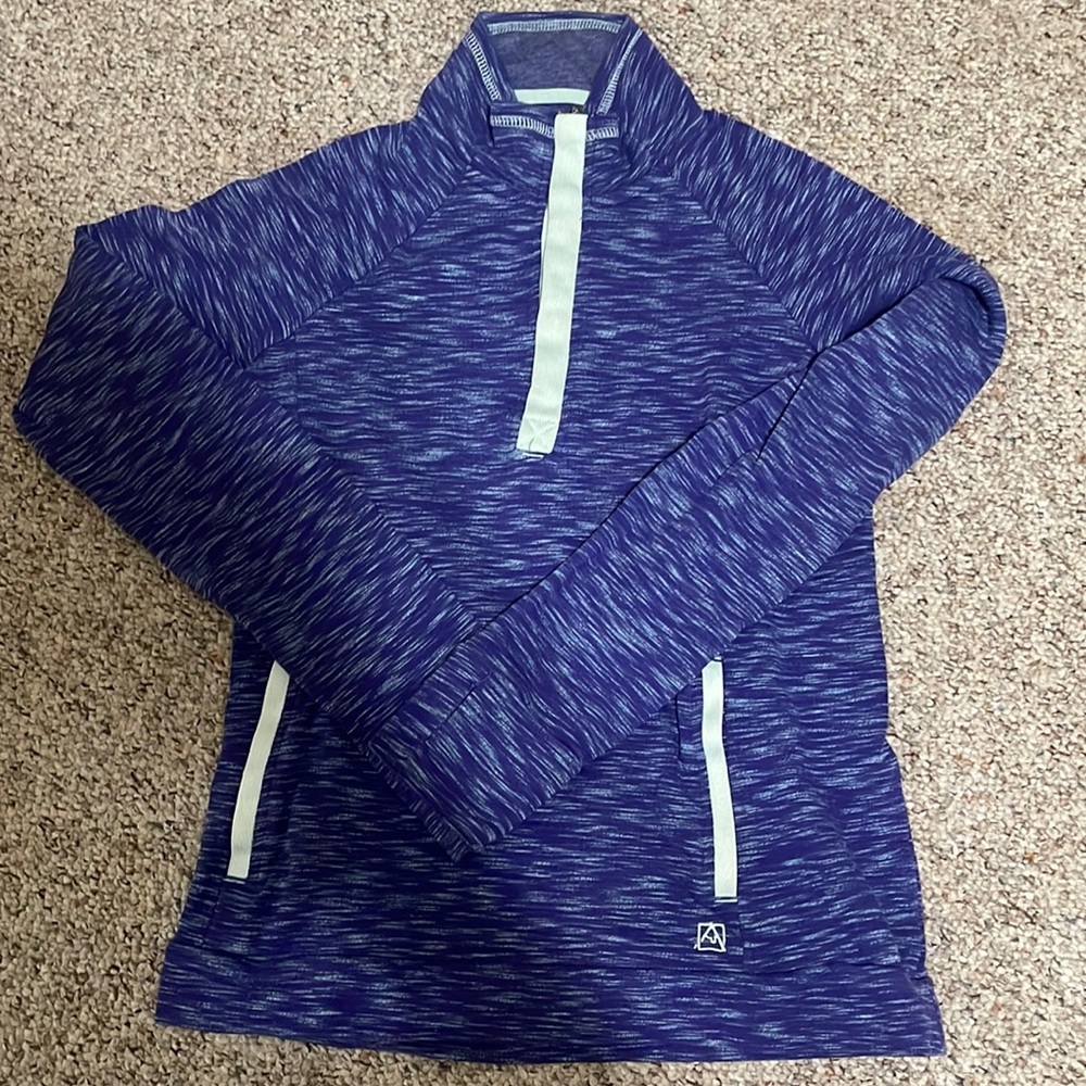 Avalanche Half Button Down Sweatshirt